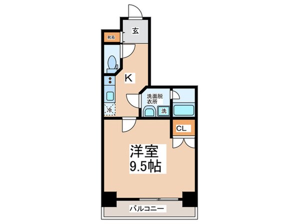 グレイス堺の物件間取画像